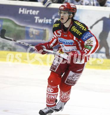 EBEL. Eishockey Bundesliga. KAC gegen Alba Volan. Paul Schellander (KAC). Klagenfurt, am 2.12.2008.
Foto: Kuess 

---
pressefotos, pressefotografie, kuess, qs, qspictures, sport, bild, bilder, bilddatenbank