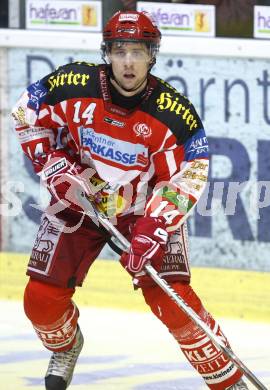 EBEL. Eishockey Bundesliga. KAC gegen Alba Volan. Johannes Reichel (KAC). Klagenfurt, am 2.12.2008.
Foto: Kuess 

---
pressefotos, pressefotografie, kuess, qs, qspictures, sport, bild, bilder, bilddatenbank