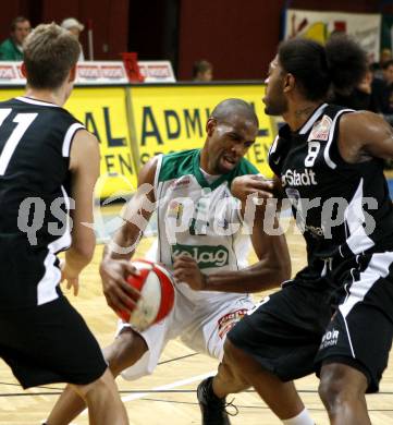 Basketball Bundesliga. Woerthersee Piraten gegen Guessing Knights.  Timothy Burnette (Piraten).  Klagenfurt, 7.12.2008
Foto: Kuess

---
pressefotos, pressefotografie, kuess, qs, qspictures, sport, bild, bilder, bilddatenbank