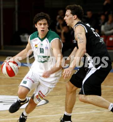 Basketball Bundesliga. Woerthersee Piraten gegen Guessing Knights.  Erik Rhinehart (Piraten).  Klagenfurt, 7.12.2008
Foto: Kuess

---
pressefotos, pressefotografie, kuess, qs, qspictures, sport, bild, bilder, bilddatenbank