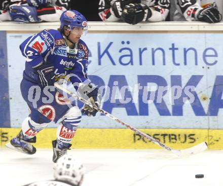 EBEL. Eishockey Bundesliga. EC Pasut VSV gegen HK Acroni Jesenice. Wolfgang Kromp (VSV). Villach, am 7.12.2008.
Foto: Kuess 


---
pressefotos, pressefotografie, kuess, qs, qspictures, sport, bild, bilder, bilddatenbank