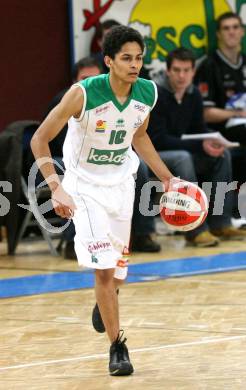 Basketball Bundesliga. Woerthersee Piraten gegen Guessing Knights.  Samuel Bachlechner (Piraten).  Klagenfurt, 7.12.2008
Foto: Nadja Kuess

---
pressefotos, pressefotografie, kuess, qs, qspictures, sport, bild, bilder, bilddatenbank