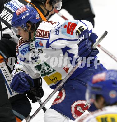 EBEL. Eishockey Bundesliga. EC Pasut VSV gegen Graz 99ers. Christof Martinz (VSV). Villach, am 9.12.2008.
Foto: Nadja Kuess 


---
pressefotos, pressefotografie, kuess, qs, qspictures, sport, bild, bilder, bilddatenbank