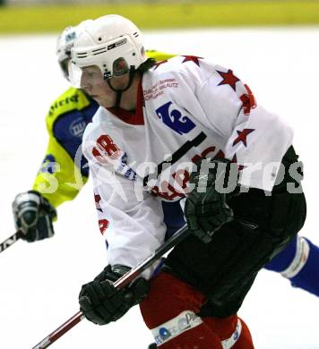 Eishockey CHL. Carinthian Hokey League. HCP Pubersdorf gegen Althofen. Blaz Klinar (Pubersdorf). Klagenfurt, 6.12.2008
Foto: Nadja Kuess 
---
pressefotos, pressefotografie, kuess, qs, qspictures, sport, bild, bilder, bilddatenbank