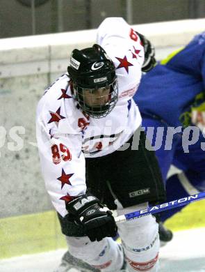 Eishockey CHL. Carinthian Hokey League. HCP Pubersdorf gegen Althofen. Alex Brescak (Pubersdorf). Klagenfurt, 6.12.2008
Foto: Nadja Kuess 
---
pressefotos, pressefotografie, kuess, qs, qspictures, sport, bild, bilder, bilddatenbank