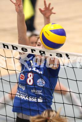 Volleyball Challenge Cup. ATSC Wildcats gegen Markopoulo (Griechenland). Christine Stuermer (Wildcats). Klagenfurt, am 11.12.2008.
Foto: Nadja Kuess 


---
pressefotos, pressefotografie, kuess, qs, qspictures, sport, bild, bilder, bilddatenbank