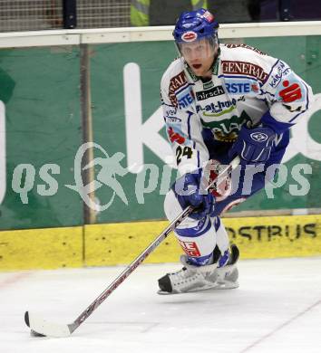 EBEL. Eishockey Bundesliga. EC Pasut VSV gegen EC Red Bull Salzburg. Guenther Lanzinger (VSV). Villach, am 14.12.2008.
Foto: Kuess 

---
pressefotos, pressefotografie, kuess, qs, qspictures, sport, bild, bilder, bilddatenbank