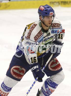 EBEL. Eishockey Bundesliga. EC Pasut VSV gegen EC Red Bull Salzburg. Dan Cavanaugh (VSV). Villach, am 14.12.2008.
Foto: Kuess 

---
pressefotos, pressefotografie, kuess, qs, qspictures, sport, bild, bilder, bilddatenbank