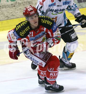 EBEL. Eishockey Bundesliga. KAC gegen  EHC LIWEST Linz. Manuel Geier (KAC). Klagenfurt, am 14.12.2008.
Foto: Kuess 

---
pressefotos, pressefotografie, kuess, qs, qspictures, sport, bild, bilder, bilddatenbank