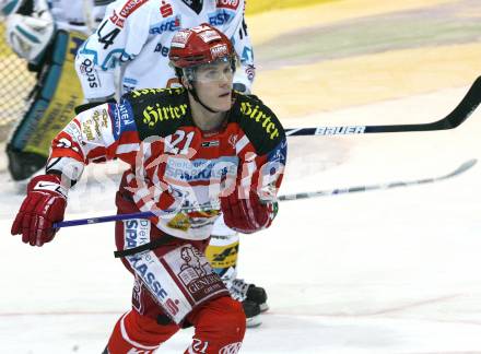 EBEL. Eishockey Bundesliga. KAC gegen  EHC LIWEST Linz. Manuel Geier (KAC). Klagenfurt, am 14.12.2008.
Foto: Kuess 

---
pressefotos, pressefotografie, kuess, qs, qspictures, sport, bild, bilder, bilddatenbank