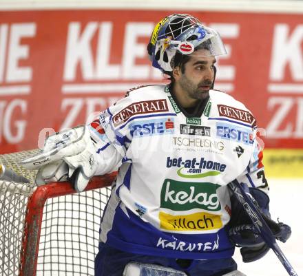 EBEL. Eishockey Bundesliga. EC Pasut VSV gegen EC Red Bull Salzburg. Gert Prohaska (VSV). Villach, am 14.12.2008.
Foto: Kuess 

---
pressefotos, pressefotografie, kuess, qs, qspictures, sport, bild, bilder, bilddatenbank