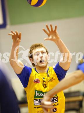 Volleyball. Challenge Cup. SK Aich/Dob gegen TV Amriswil (Schweiz). Shane Alexander (Aich). Prevalje, 16.12.2008.
Foto: Kuess

---
pressefotos, pressefotografie, kuess, qs, qspictures, sport, bild, bilder, bilddatenbank