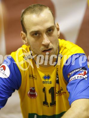 Volleyball. Challenge Cup. SK Aich/Dob gegen TV Amriswil (Schweiz). Bencic Martin (Aich). Prevalje, 16.12.2008.
Foto: Kuess

---
pressefotos, pressefotografie, kuess, qs, qspictures, sport, bild, bilder, bilddatenbank