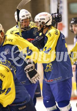 Eishockey Carinthian Hokey League. CHL. Steindorf gegen Althofen. Torjubel (Althofen) . Steindorf, am 20.12.2008.
Foto: Kuess
---
pressefotos, pressefotografie, kuess, qs, qspictures, sport, bild, bilder, bilddatenbank