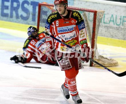 EBEL. Eishockey Bundesliga. KAC gegen HC TWK Innsbruck. SCOTT Travis, QUANTSCHNIG Christoph (KAC). Klagenfurt, am 21.12.2008.
Foto: Kuess 

---
pressefotos, pressefotografie, kuess, qs, qspictures, sport, bild, bilder, bilddatenbank