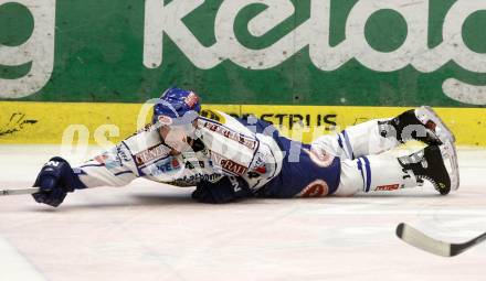 EBEL. Eishockey Bundesliga. EC Pasut VSV gegen Alba Volan Szekesfehervar. Justin Mapletoft (VSV). Villach, am 21.12.2008.
Foto: Kuess 


---
pressefotos, pressefotografie, kuess, qs, qspictures, sport, bild, bilder, bilddatenbank