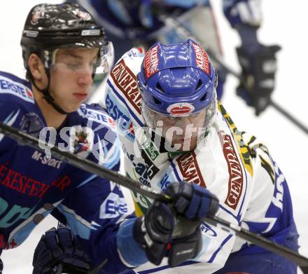 EBEL. Eishockey Bundesliga. EC Pasut VSV gegen Alba Volan Szekesfehervar. Roland Kaspitz (VSV). Villach, am 21.12.2008.
Foto: Kuess 


---
pressefotos, pressefotografie, kuess, qs, qspictures, sport, bild, bilder, bilddatenbank