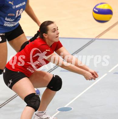 Volleyball. MEVZA. ATSC Wildcats gegen Osijek. Maja Praeprost (Wildcats). Klagenfurt, am 20.12.2008.
Foto: Kuess

---
pressefotos, pressefotografie, kuess, qs, qspictures, sport, bild, bilder, bilddatenbank