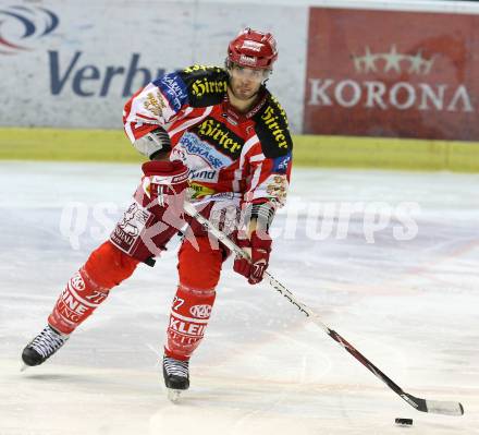 EBEL. Eishockey Bundesliga. KAC gegen HC TWK Innsbruck. BROWN Sean (KAC). Klagenfurt, am 21.12.2008.
Foto: Kuess 

---
pressefotos, pressefotografie, kuess, qs, qspictures, sport, bild, bilder, bilddatenbank