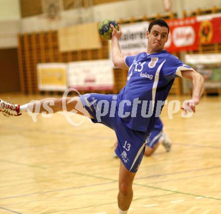 Handball Bundesliga. SVVW Klagenfurt gegen SC Ferlach. Bostjan Stusaj (Ferlach). Klagenfurt, 20.12.2008.
Foto: Kuess

---
pressefotos, pressefotografie, kuess, qs, qspictures, sport, bild, bilder, bilddatenbank