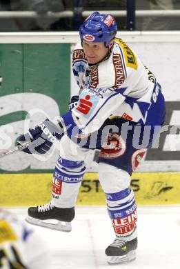 EBEL. Eishockey Bundesliga. EC Pasut VSV gegen Alba Volan Szekesfehervar. Mike Stewart (VSV). Villach, am 21.12.2008.
Foto: Kuess 


---
pressefotos, pressefotografie, kuess, qs, qspictures, sport, bild, bilder, bilddatenbank