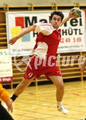 Handball Bundesliga. SVVW Klagenfurt gegen SC Ferlach. Martin Grof (SVVW). Klagenfurt, 20.12.2008.
Foto: Kuess

---
pressefotos, pressefotografie, kuess, qs, qspictures, sport, bild, bilder, bilddatenbank