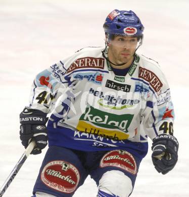 EBEL. Eishockey Bundesliga. EC Pasut VSV gegen Alba Volan Szekesfehervar. Nikolas Petrik (VSV). Villach, am 21.12.2008.
Foto: Kuess 


---
pressefotos, pressefotografie, kuess, qs, qspictures, sport, bild, bilder, bilddatenbank