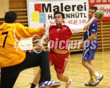 Handball Bundesliga. SVVW Klagenfurt gegen SC Ferlach. Martin Grof (SVVW). Klagenfurt, 20.12.2008.
Foto: Kuess

---
pressefotos, pressefotografie, kuess, qs, qspictures, sport, bild, bilder, bilddatenbank