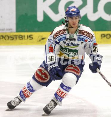 EBEL. Eishockey Bundesliga. EC Pasut VSV gegen Alba Volan Szekesfehervar. Christof Martinz (VSV). Villach, am 21.12.2008.
Foto: Kuess 


---
pressefotos, pressefotografie, kuess, qs, qspictures, sport, bild, bilder, bilddatenbank