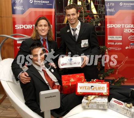 Sportgala 2008. Hudetz Harald, Gerhard Schmid, Manuel Filzwieser (Kanu). Velden, 22.12.2008
Foto: Kuess

---
pressefotos, pressefotografie, kuess, qs, qspictures, sport, bild, bilder, bilddatenbank