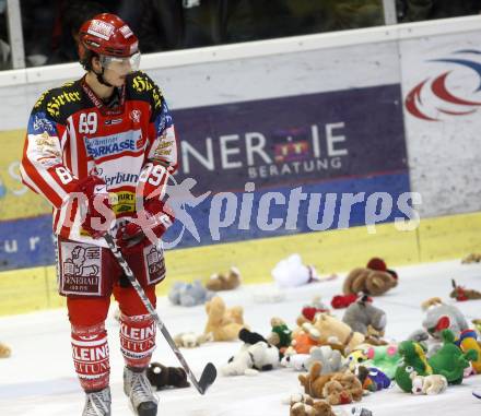 EBEL. Eishockey Bundesliga. KAC gegen VSV. Raphael Herburger (KAC). Klagenfurt, am 23.12.2008.
Foto: Kuess 

---
pressefotos, pressefotografie, kuess, qs, qspictures, sport, bild, bilder, bilddatenbank