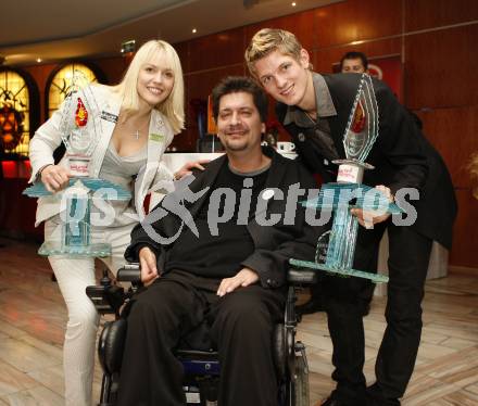 Sportgala 2008. Thomas Morgenstern, Mario Carner, Jasmin Ouschan. Velden, 22.12.2008
Foto: Kuess

---
pressefotos, pressefotografie, kuess, qs, qspictures, sport, bild, bilder, bilddatenbank