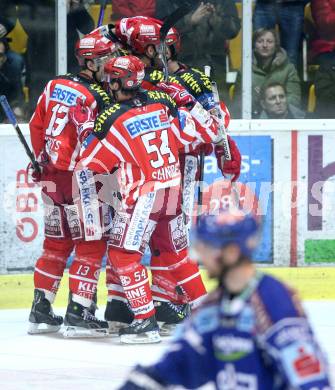 EBEL. Eishockey Bundesliga. KAC gegen VSV. Jubel (KAC). Klagenfurt, am 23.12.2008.
Foto: Nadja Kuess 
---
pressefotos, pressefotografie, kuess, qs, qspictures, sport, bild, bilder, bilddatenbank