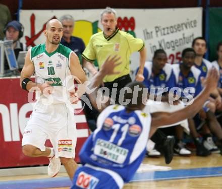 Basketball Bundesliga. Woerthersee Piraten gegen Allianz Gmunden Swans. Joachim Buggelsheim (Piraten).  Klagenfurt, 22.12.2008
Foto: Kuess

---
pressefotos, pressefotografie, kuess, qs, qspictures, sport, bild, bilder, bilddatenbank