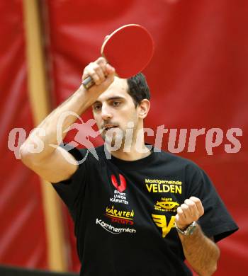 Tischtennis. Kaerntner Meisterschaft. Christian Kofler (Velden). St. Ruprecht, am 21.12.2008.
Foto: Kuess
---
pressefotos, pressefotografie, kuess, qs, qspictures, sport, bild, bilder, bilddatenbank