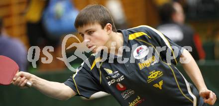 Tischtennis. Kaerntner Meisterschaft. Marcel Brunner (Velden). St. Ruprecht, am 21.12.2008.
Foto: Kuess
---
pressefotos, pressefotografie, kuess, qs, qspictures, sport, bild, bilder, bilddatenbank