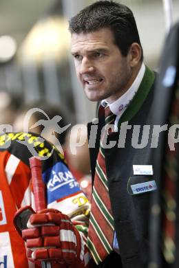 EBEL. Eishockey Bundesliga. KAC gegen VSV. Co-Trainer Mario Schaden (KAC). Klagenfurt, am 23.12.2008.
Foto: Kuess 

---
pressefotos, pressefotografie, kuess, qs, qspictures, sport, bild, bilder, bilddatenbank