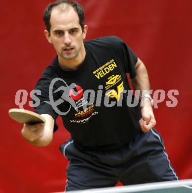 Tischtennis. Kaerntner Meisterschaft. Christian Kofler (Velden). St. Ruprecht, am 21.12.2008.
Foto: Kuess
---
pressefotos, pressefotografie, kuess, qs, qspictures, sport, bild, bilder, bilddatenbank