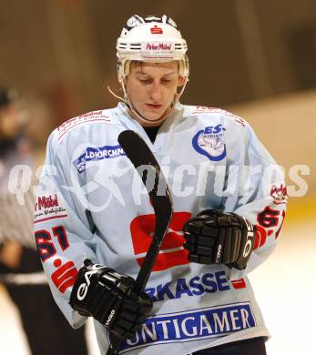 Eishockey Carinthian Hokey League. CHL. Steindorf gegen Althofen. Christopher Frei (Steindorf). Steindorf, am 20.12.2008.
Foto: Kuess
---
pressefotos, pressefotografie, kuess, qs, qspictures, sport, bild, bilder, bilddatenbank