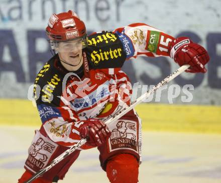 EBEL. Eishockey Bundesliga. KAC gegen EV Vienna Capitals. SCHELLANDER Paul (KAC). Klagenfurt, am 28.12.2008.
Foto: Kuess 

---
pressefotos, pressefotografie, kuess, qs, qspictures, sport, bild, bilder, bilddatenbank