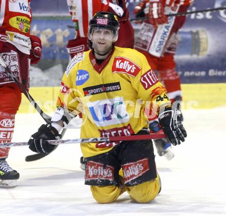 EBEL. Eishockey Bundesliga. KAC gegen EV Vienna Capitals. Marc Tropper (Capitals). Klagenfurt, am 28.12.2008.
Foto: Kuess 

---
pressefotos, pressefotografie, kuess, qs, qspictures, sport, bild, bilder, bilddatenbank