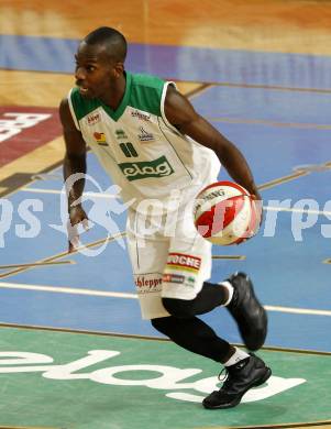 Basketball Bundesliga. Woerthersee Piraten gegen Oberwart Gunners. Brandon Hartley,  (Piraten).  Klagenfurt, 26.12.2008
Copyright Kuess

---
pressefotos, pressefotografie, kuess, qs, qspictures, sport, bild, bilder, bilddatenbank