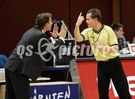 Basketball Bundesliga. Woerthersee Piraten gegen Oberwart Gunners. Trainer Mathias Jan Fischer  (Piraten).  Klagenfurt, 26.12.2008
Copyright Kuess

---
pressefotos, pressefotografie, kuess, qs, qspictures, sport, bild, bilder, bilddatenbank