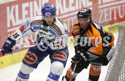 EBEL. Eishockey Bundesliga. EC Pasut VSV gegen EC Graz 99ers. Dan Cavanaugh (VSV). Villach, am 30.12.2008.
Foto: Kuess 


---
pressefotos, pressefotografie, kuess, qs, qspictures, sport, bild, bilder, bilddatenbank