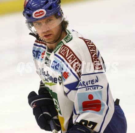 EBEL. Eishockey Bundesliga. EC Pasut VSV gegen EC Graz 99ers. Wolfgang Kromp (VSV). Villach, am 30.12.2008.
Foto: Kuess 


---
pressefotos, pressefotografie, kuess, qs, qspictures, sport, bild, bilder, bilddatenbank