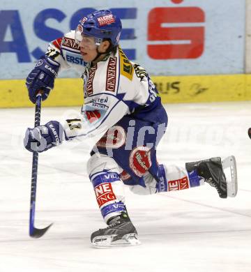 EBEL. Eishockey Bundesliga. EC Pasut VSV gegen EC Graz 99ers. Niko Nico Toff (VSV). Villach, am 30.12.2008.
Foto: Kuess 


---
pressefotos, pressefotografie, kuess, qs, qspictures, sport, bild, bilder, bilddatenbank