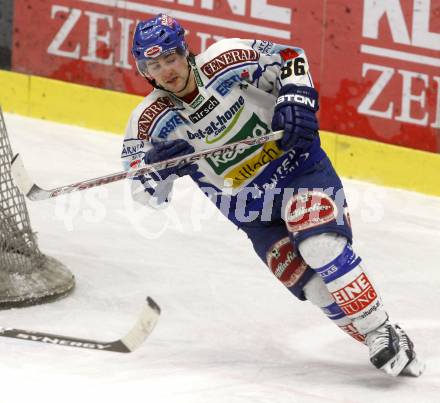 EBEL. Eishockey Bundesliga. EC Pasut VSV gegen EC Graz 99ers. Jonathan Ferland (VSV). Villach, am 30.12.2008.
Foto: Kuess 


---
pressefotos, pressefotografie, kuess, qs, qspictures, sport, bild, bilder, bilddatenbank