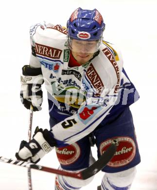 EBEL. Eishockey Bundesliga. EC Pasut VSV gegen EC Graz 99ers. Thomas Raffl (VSV). Villach, am 30.12.2008.
Foto: Kuess 


---
pressefotos, pressefotografie, kuess, qs, qspictures, sport, bild, bilder, bilddatenbank