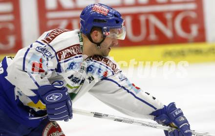 EBEL. Eishockey Bundesliga. EC Pasut VSV gegen EC Graz 99ers. Darell Scoville (VSV). Villach, am 30.12.2008.
Foto: Kuess 


---
pressefotos, pressefotografie, kuess, qs, qspictures, sport, bild, bilder, bilddatenbank