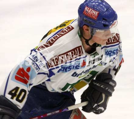 EBEL. Eishockey Bundesliga. EC Pasut VSV gegen EC Graz 99ers. Daniel Stefan (VSV). Villach, am 30.12.2008.
Foto: Kuess 


---
pressefotos, pressefotografie, kuess, qs, qspictures, sport, bild, bilder, bilddatenbank